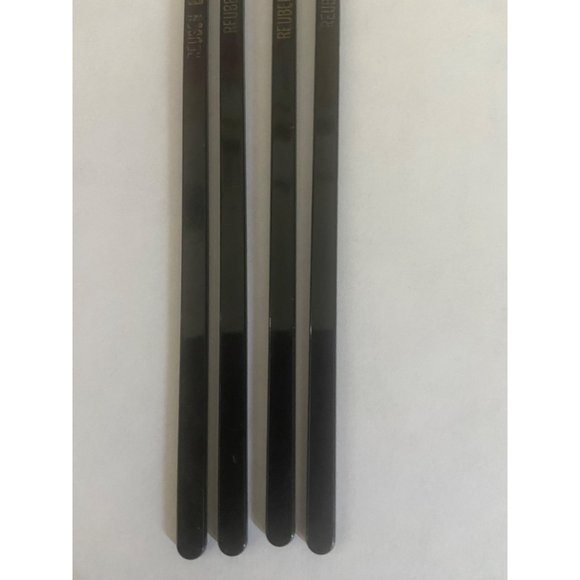 Reuben E. Lee Black With Gold Vintage Swizzle Sticks - Picture 4 of 5